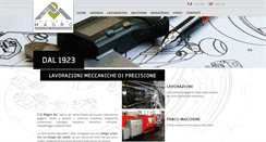 Desktop Screenshot of fratellimagro.it