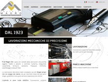 Tablet Screenshot of fratellimagro.it